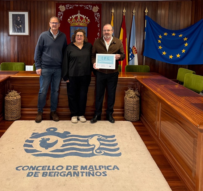 Concello de Malpica de Bergantiños municipi compromès amb la Igualtat – Distintiu SG CITY50-50