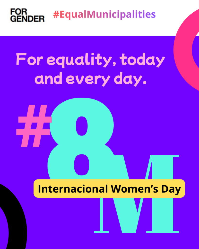 March 8. For equality, today and every day.