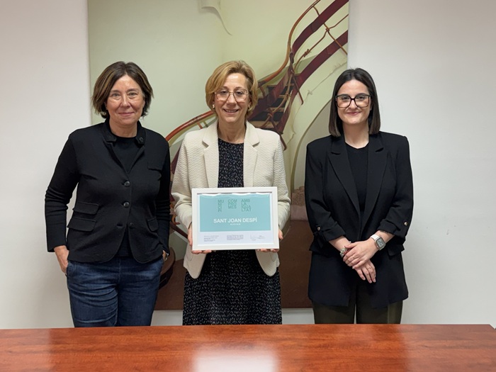 Sant Joan Despí ajuntament compromès amb la Igualtat – Distintiu SG CITY50-50